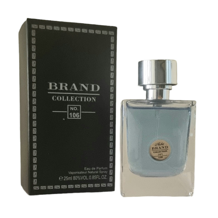 عطر جیبی برند کالکشن مدل ورساچه شماره 106 حجم 25 میلی لیتر