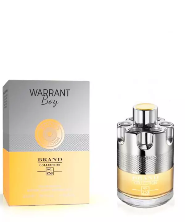 عطر جیبی مردانه برند کالکشن Brand Collection مدل Wanted 250 حجم 25 میلی لیتر