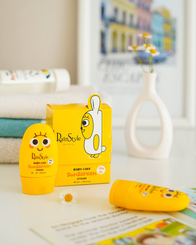 کرم ضد آفتاب کودک رین استایل