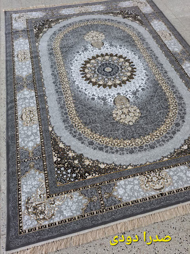 فرش طرح صدرا دودی 700 شانه