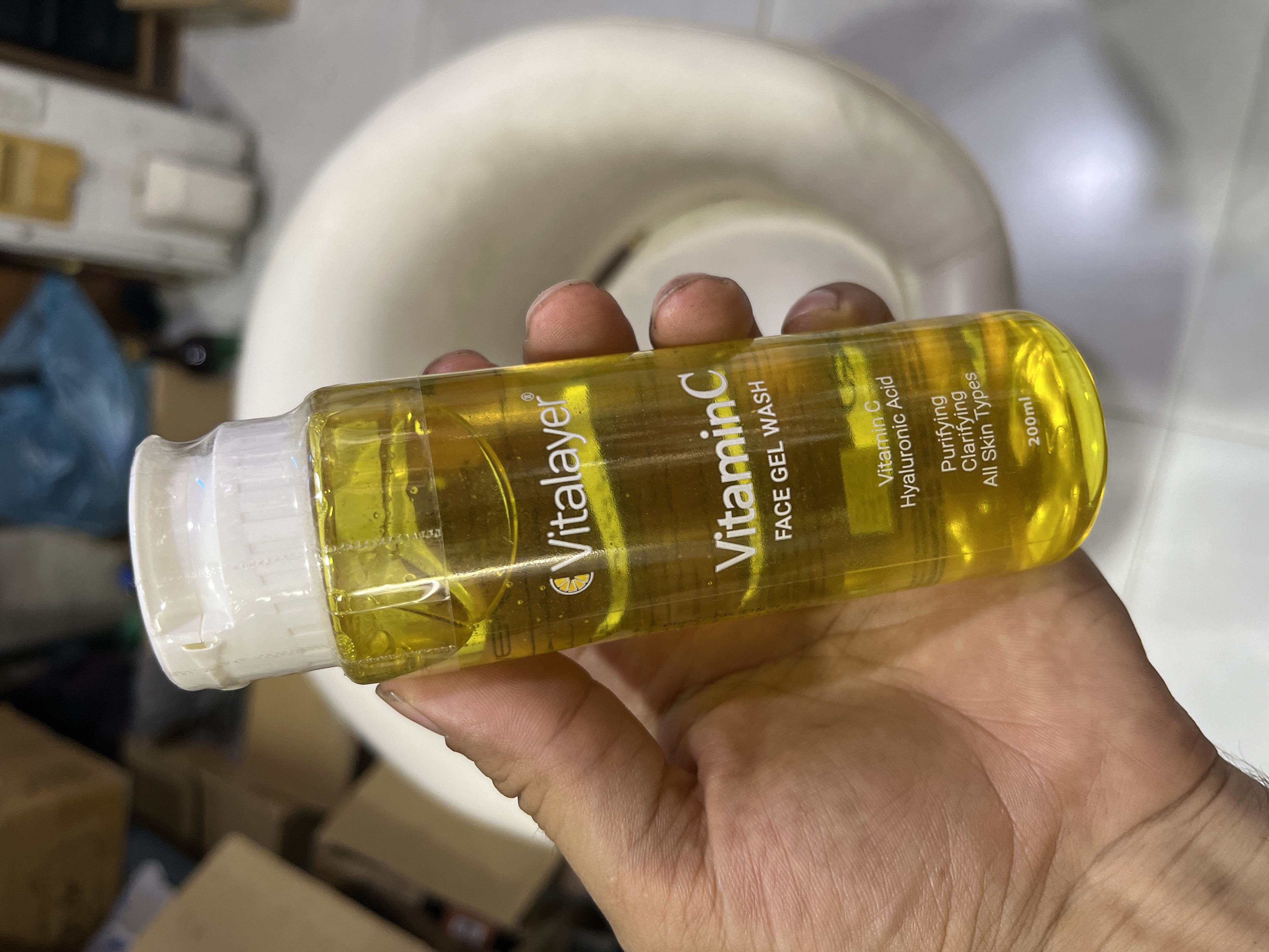 طل شستشوی صورت ویتامین سی ویتالایر