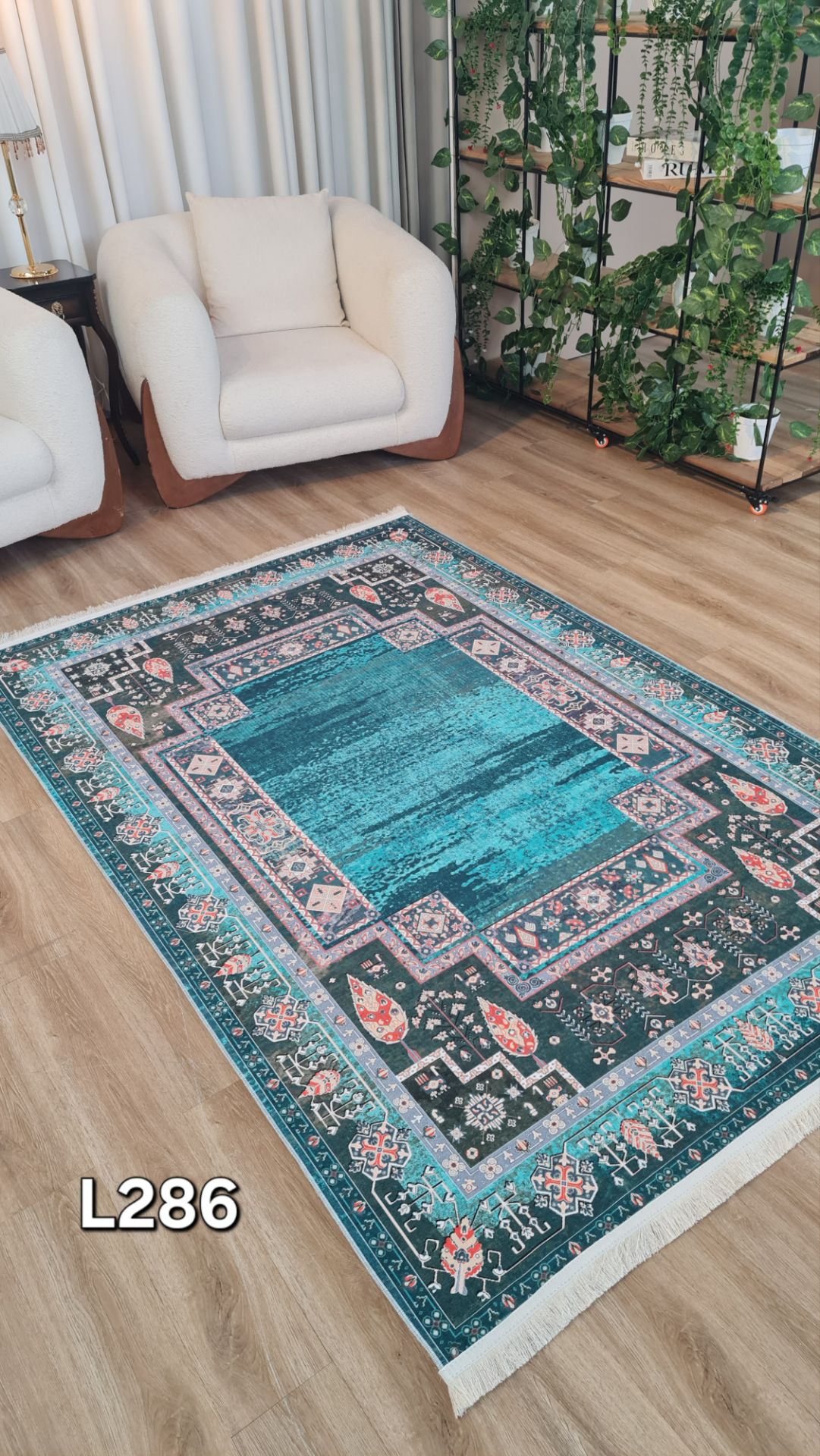 فرش طرح فرشینه 9 مطری مدل  L286